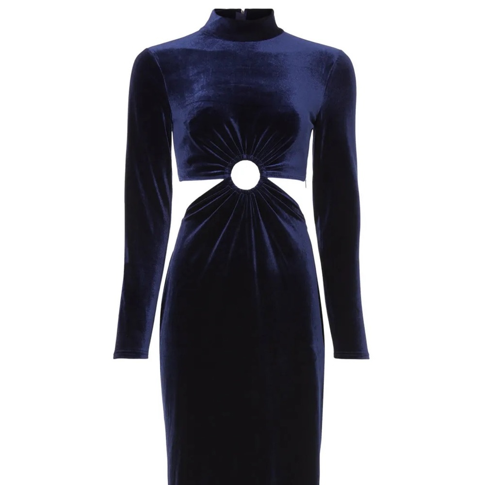Ronny Kobo black size M backless dress